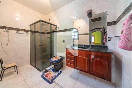 Banheiro de casa à venda com 3 quartos, 191m² em Vila Marina, Santo André