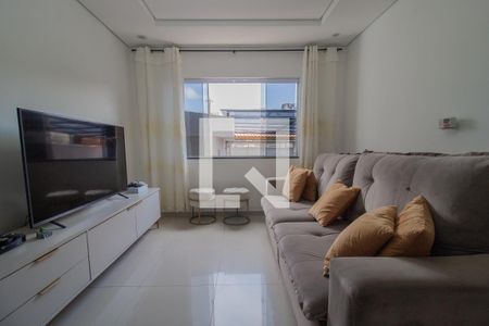 Sala de casa para alugar com 3 quartos, 200m² em Jardim Bom Recanto, Mauá