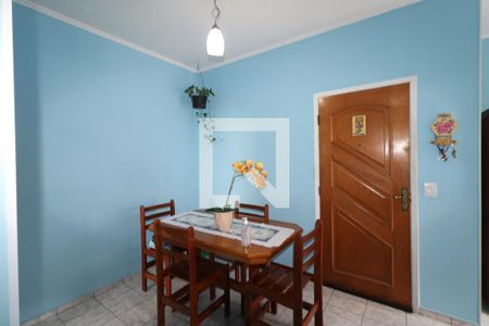 Sala de Jantar de apartamento à venda com 2 quartos, 56m² em Parque Sete de Setembro, Diadema
