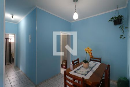 Sala de Jantar de apartamento à venda com 2 quartos, 56m² em Parque Sete de Setembro, Diadema