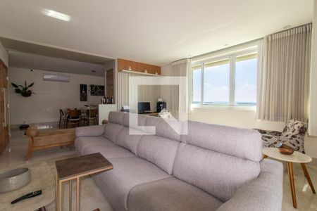 Sala de apartamento à venda com 3 quartos, 215m² em Parque dos Pomares, Campinas