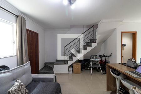 Sala e Cozinha de casa de condomínio à venda com 2 quartos, 62m² em Cidade Patriarca, São Paulo