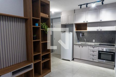 Sala/Cozinha de kitnet/studio para alugar com 1 quarto, 29m² em Vila Santa Catarina, São Paulo