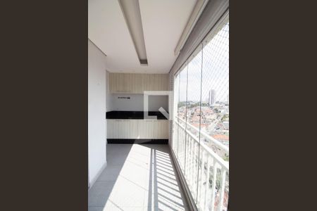 Varanda da Sala de apartamento à venda com 2 quartos, 62m² em Vila Leonor, Guarulhos