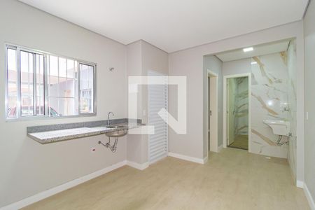 Cozinha de casa para alugar com 1 quarto, 40m² em Jardim Analia Franco, São Paulo