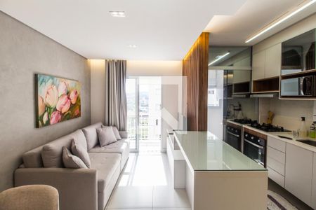 Sala de apartamento para alugar com 2 quartos, 60m² em Vila Nossa Senhora da Escada, Barueri