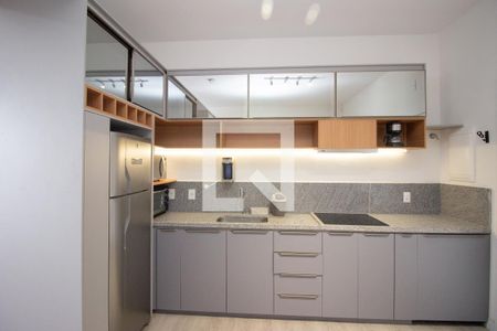Sala e Cozinha de apartamento para alugar com 1 quarto, 31m² em Beatriz, Contagem