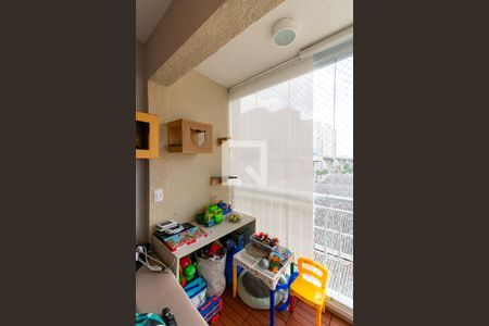 Varanda da Sala de apartamento à venda com 2 quartos, 55m² em Jardim Independência (são Paulo), São Paulo