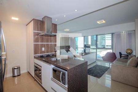 Sala/Cozinha/Suite de kitnet/studio para alugar com 1 quarto, 41m² em Praia de Belas, Porto Alegre
