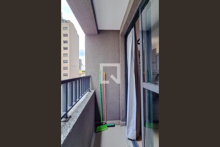 Varanda da Sala de kitnet/studio para alugar com 1 quarto, 27m² em Barra Funda, São Paulo