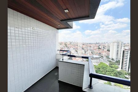 Varanda da Sala de apartamento para alugar com 3 quartos, 115m² em Vila Pauliceia, São Paulo