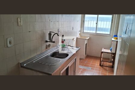 Cozinha e Área de Serviço de apartamento para alugar com 2 quartos, 53m² em Inhaúma, Rio de Janeiro