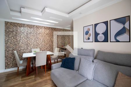 Sala de apartamento para alugar com 2 quartos, 50m² em Vila Augusta, Guarulhos