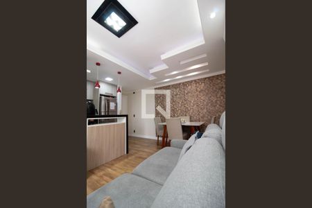 Sala de apartamento para alugar com 2 quartos, 50m² em Vila Augusta, Guarulhos