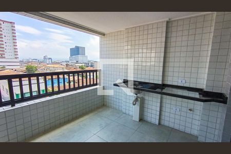 Varanda de apartamento para alugar com 2 quartos, 82m² em Guilhermina, Praia Grande