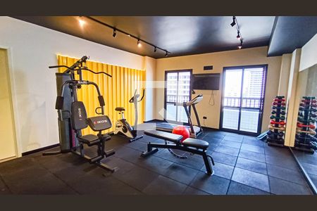 Área comum - Academia de apartamento para alugar com 2 quartos, 82m² em Guilhermina, Praia Grande