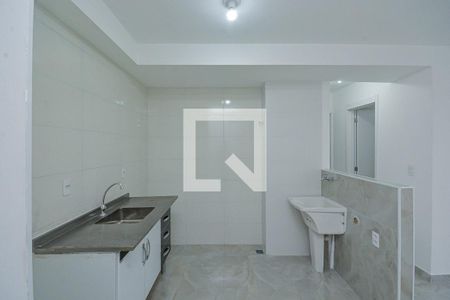 Sala/Cozinha de apartamento para alugar com 2 quartos, 38m² em Vila Marari, São Paulo