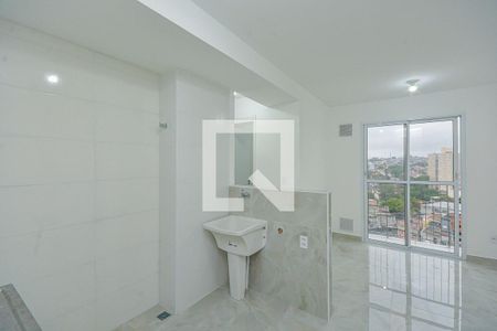 Sala/Cozinha de apartamento para alugar com 2 quartos, 38m² em Vila Marari, São Paulo