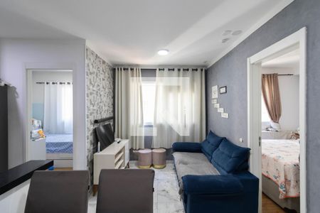 Sala e Cozinha de apartamento à venda com 2 quartos, 38m² em Jardim Lideranca, São Paulo