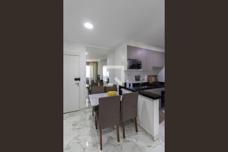 Sala e Cozinha de apartamento à venda com 2 quartos, 38m² em Jardim Lideranca, São Paulo