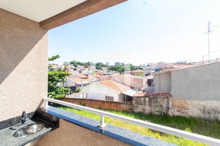 VISTA DA SACADA de apartamento para alugar com 2 quartos, 55m² em Vila Industrial (campinas), Campinas