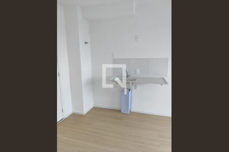 Cozinha de apartamento para alugar com 1 quarto, 27m² em Jardim Imperador (Zona Leste), São Paulo