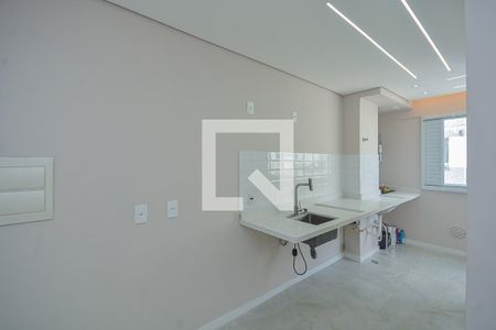 Sala/cozinha de apartamento para alugar com 2 quartos, 42m² em Vila Socorro, São Paulo