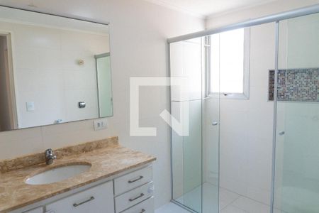 Banheiro da Suíte de apartamento para alugar com 3 quartos, 119m² em Vila Cruzeiro, São Paulo