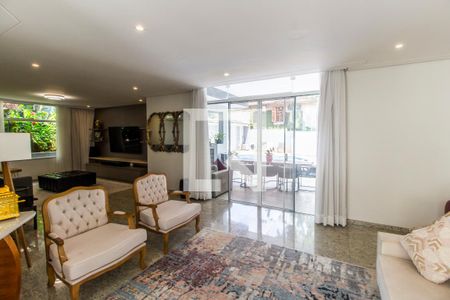 Sala de casa de condomínio à venda com 5 quartos, 450m² em Residencial Nove (alphaville), Santana de Parnaíba