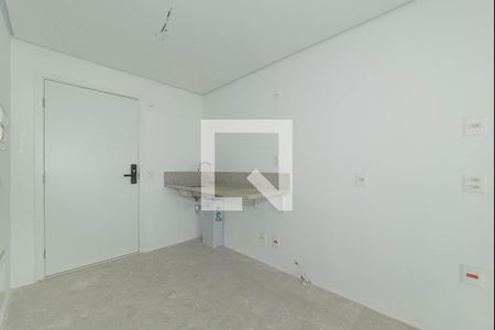 Cozinha de kitnet/studio para alugar com 1 quarto, 40m² em Brooklin, São Paulo