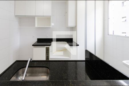 Cozinha de apartamento à venda com 2 quartos, 52m² em Cinquentenario, Belo Horizonte