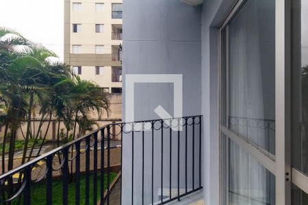 Varanda da Sala de apartamento para alugar com 3 quartos, 74m² em Parque Tomas Saraiva, São Paulo