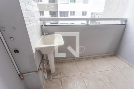 Varanda / área de serviço de apartamento para alugar com 2 quartos, 41m² em Glp 8, Diadema