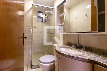 Banheiro Social de apartamento para alugar com 3 quartos, 94m² em Boa Vista, Curitiba