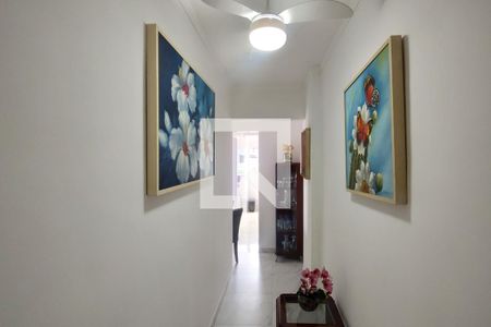 Corredor de apartamento para alugar com 1 quarto, 42m² em Balneario Flórida, Praia Grande