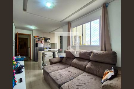 Sala/Cozinha de apartamento à venda com 3 quartos, 100m² em Jardim das Maravilhas, Santo André