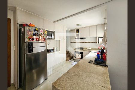 Sala/Cozinha de apartamento à venda com 3 quartos, 100m² em Jardim das Maravilhas, Santo André