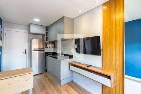 Sala e Cozinha de apartamento para alugar com 1 quarto, 24m² em Bonfim, Osasco