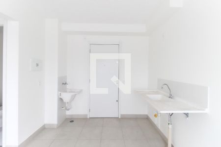 Sala - Cozinha de apartamento para alugar com 2 quartos, 32m² em Vila Nova Curuca, São Paulo