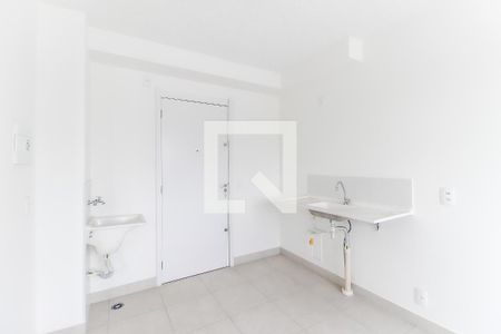 Sala - Cozinha de apartamento para alugar com 2 quartos, 32m² em Vila Nova Curuca, São Paulo