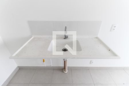 Sala - Cozinha de apartamento para alugar com 2 quartos, 32m² em Vila Nova Curuca, São Paulo