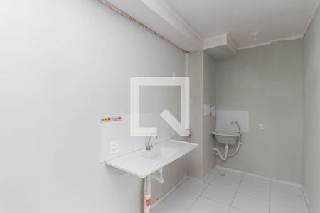 Cozinha e Área de Serviço de apartamento para alugar com 2 quartos, 32m² em Parque Novo Mundo, São Paulo