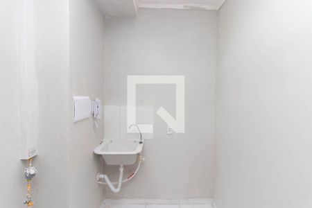 Cozinha e Área de Serviço de apartamento para alugar com 2 quartos, 32m² em Parque Novo Mundo, São Paulo