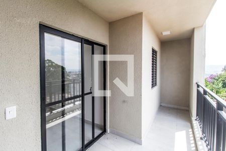 Varanda de apartamento para alugar com 1 quarto, 43m² em Outeiro de São Fernando, Barueri