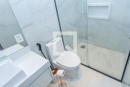 Banheiro da Suíte de casa para alugar com 3 quartos, 248m² em Parque Virgilio Viel, Sumaré