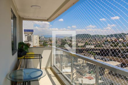 Varanda da Sala de apartamento para alugar com 2 quartos, 75m² em Engenho de Dentro, Rio de Janeiro