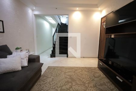 Sala de casa à venda com 4 quartos, 239m² em Parque Sao Vicente, Santo André