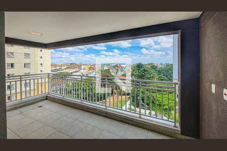 Varanda da Sala de apartamento para alugar com 2 quartos, 65m² em Jardim Umuarama, São Paulo