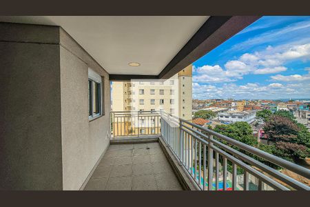Varanda da Sala de apartamento para alugar com 2 quartos, 65m² em Jardim Umuarama, São Paulo