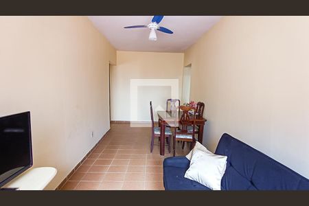 Sala de apartamento para alugar com 1 quarto, 68m² em Aviação, Praia Grande